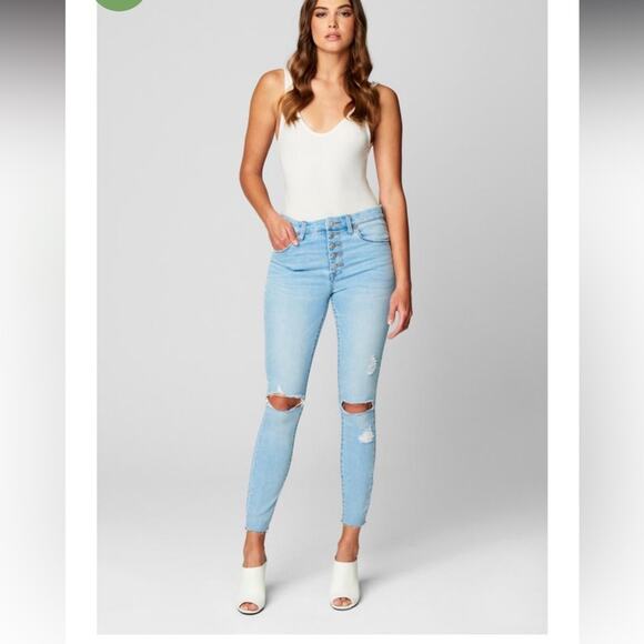 Blank NYC  Women's the Great Jones High Rise Skinny Break the Cycle Jean New - Picture 2 of 16